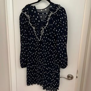 NWT Gianni size small polka dot dress